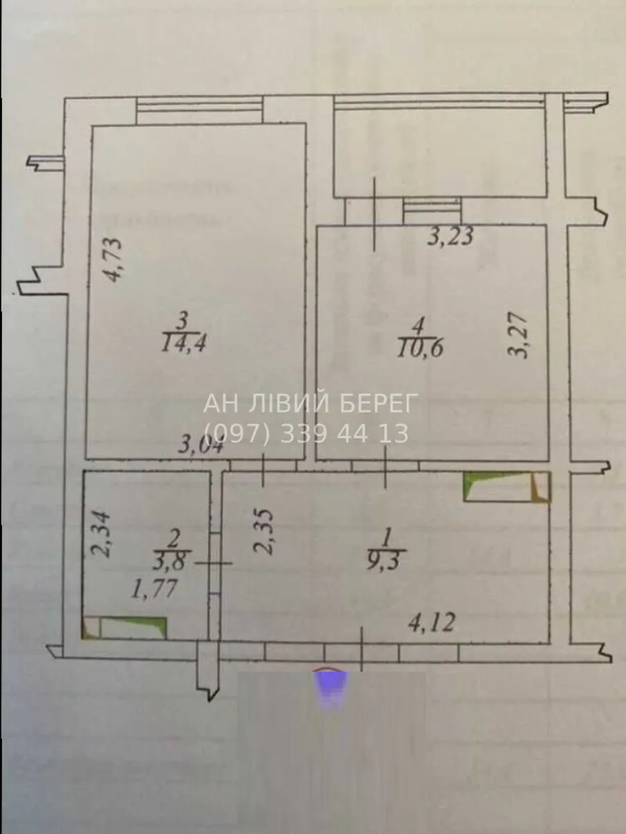 Продажа жилая квартира улица Ревуцкого, д.40